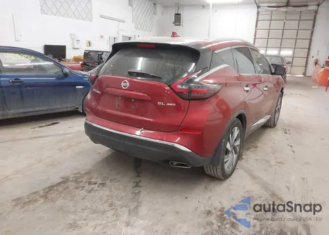 2019 Nissan Murano Sl from USA, damaged, VIN 5N1AZ2MS0KN134638